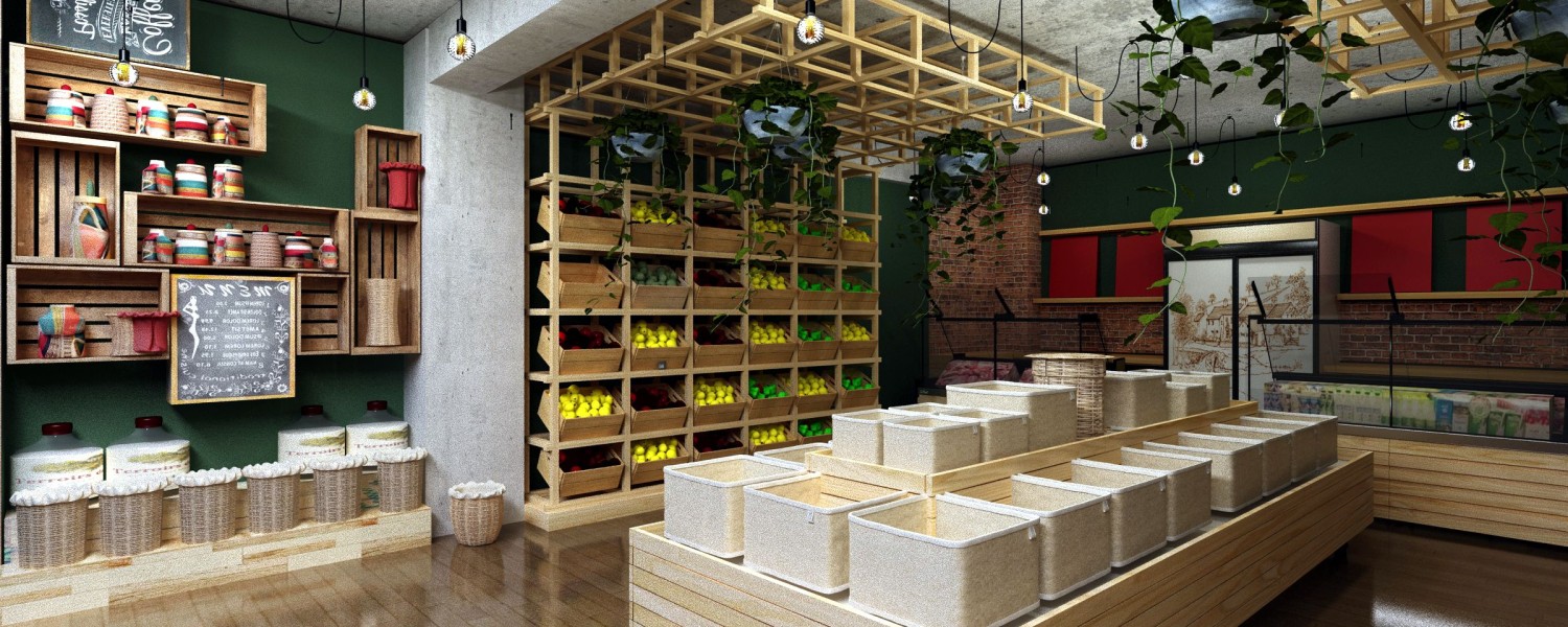 Fresh Market Concept – Spring Street Vegetable Shop