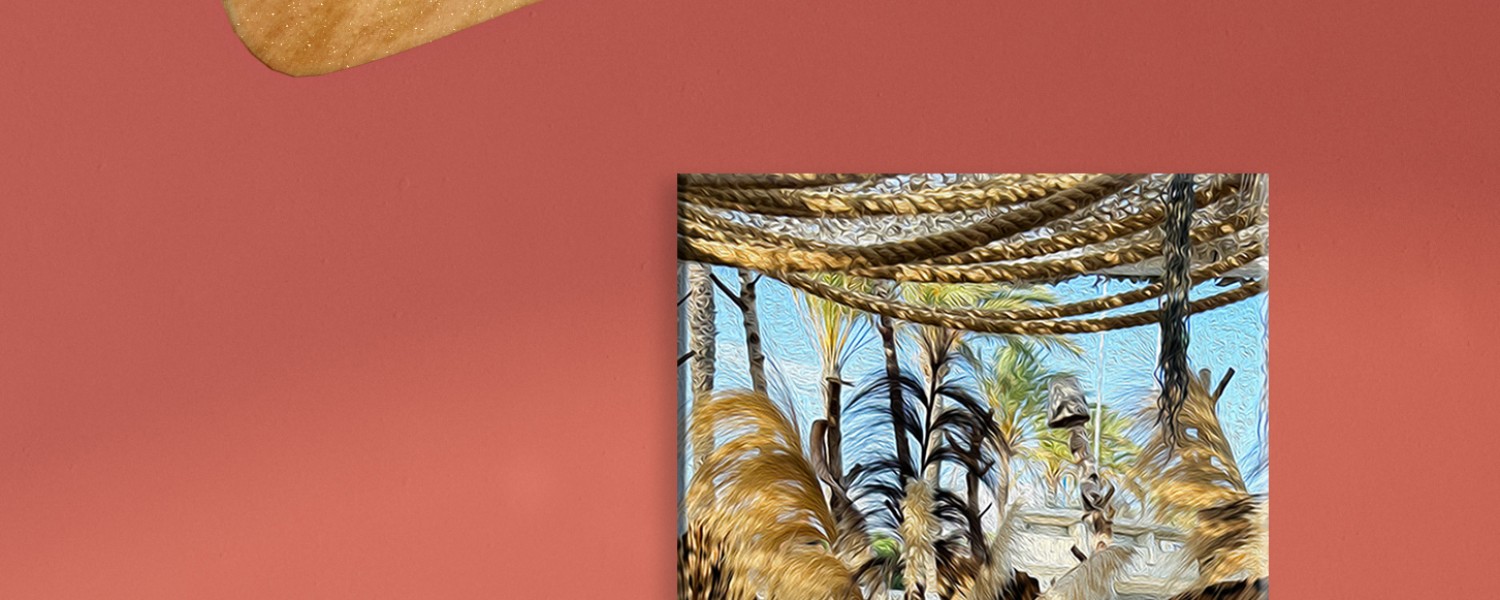 Easy Vibes. High-Quality 7x11 Inch Canvas